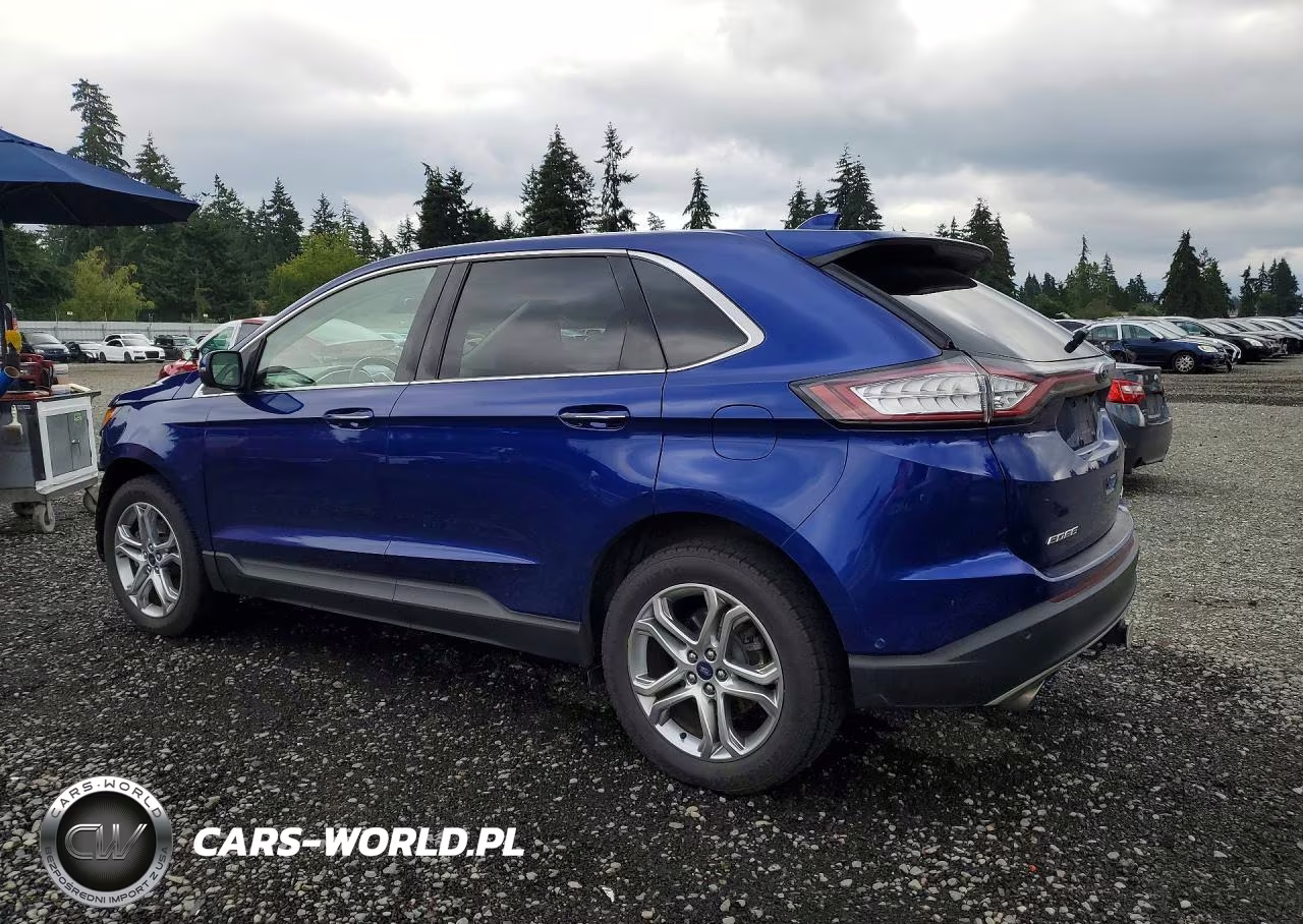 2015 Ford Edge Titanium VIN:2FMPK4K94FBC12835 - 2