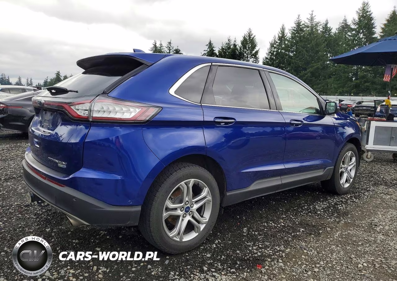 2015 Ford Edge Titanium VIN:2FMPK4K94FBC12835 - 3