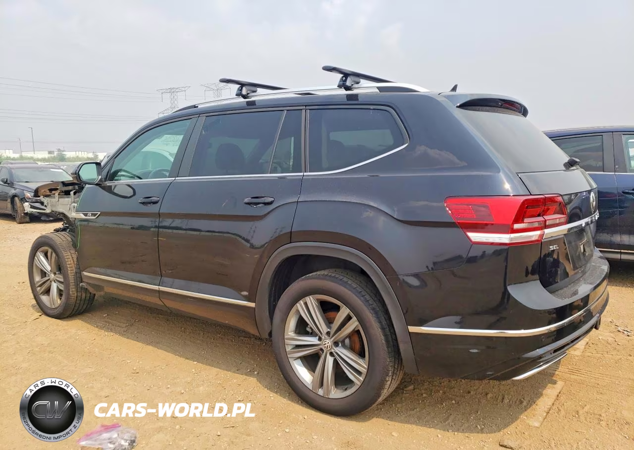 2018 Volkswagen Atlas Sel VIN:1V2RR2CA0JC567529 - 2