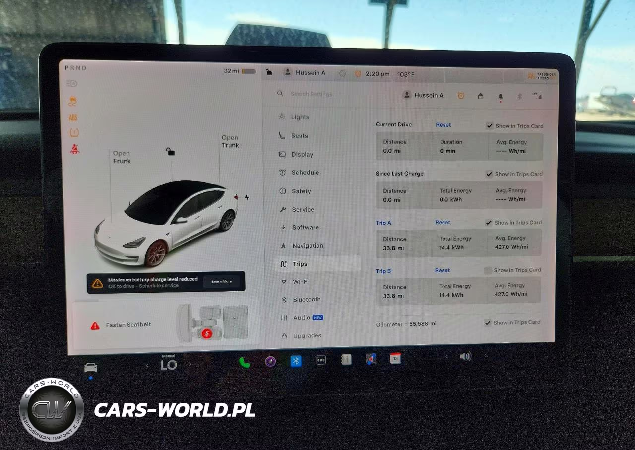 2021 Tesla Model 3 Standard Range Plus Rear-Wheel Drive VIN:5YJ3E1EA3MF982541 - 9