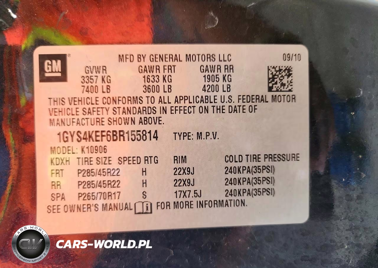 2011 Cadillac Escalade Esv Platinum VIN:1GYS4KEF6BR155814 - 13
