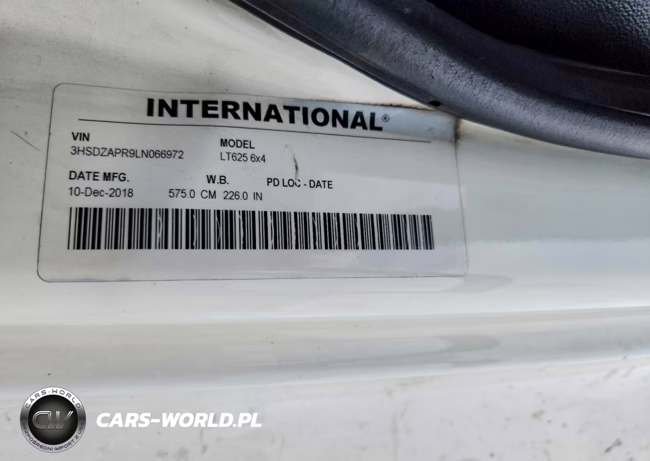 2020 International Lt625 Semi Truck VIN:3HSDZAPR9LN066972 - 12