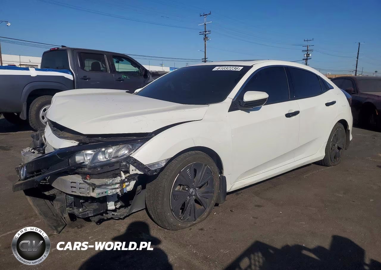 2018 Honda Civic Ex VIN:SHHFK7H51JU428500 - 1