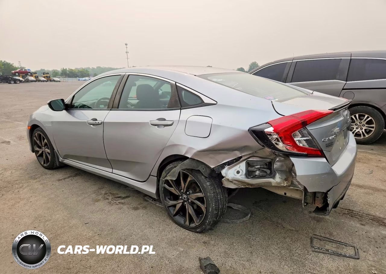 2020 Honda Civic Sport VIN:2HGFC2F85LH581359 - 2