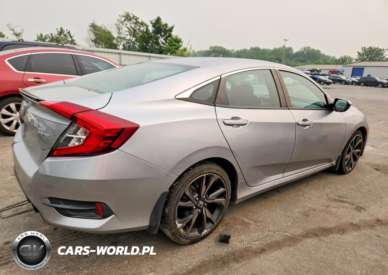 2020 Honda Civic Sport VIN:2HGFC2F85LH581359 - 3