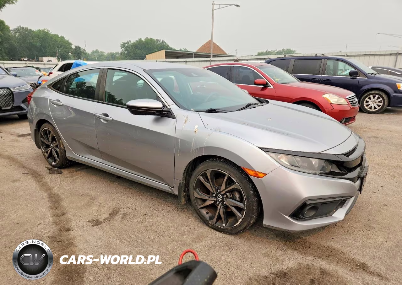 2020 Honda Civic Sport VIN:2HGFC2F85LH581359 - 4