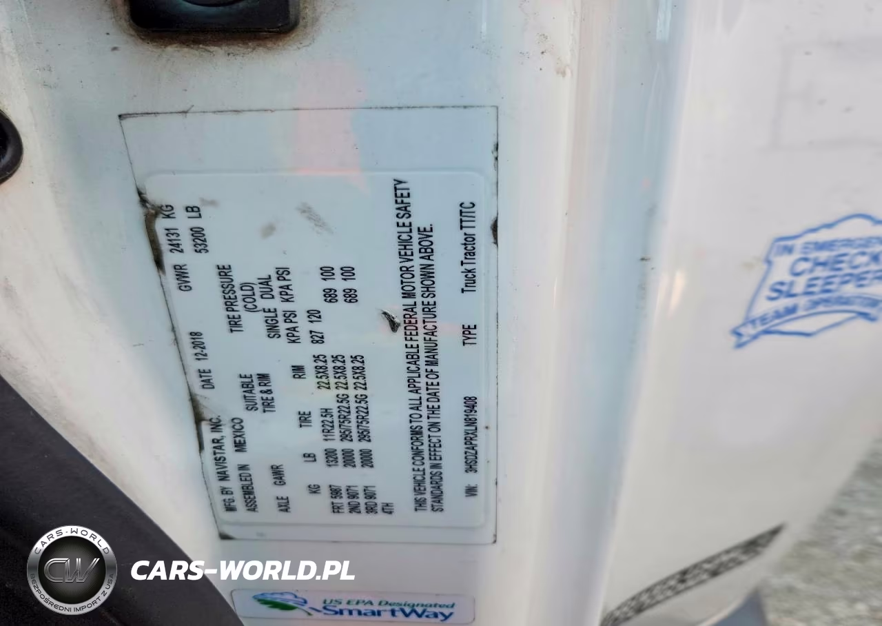 2020 International Lt625 Semi Truck VIN:3HSDZAPRXLN819408 - 12