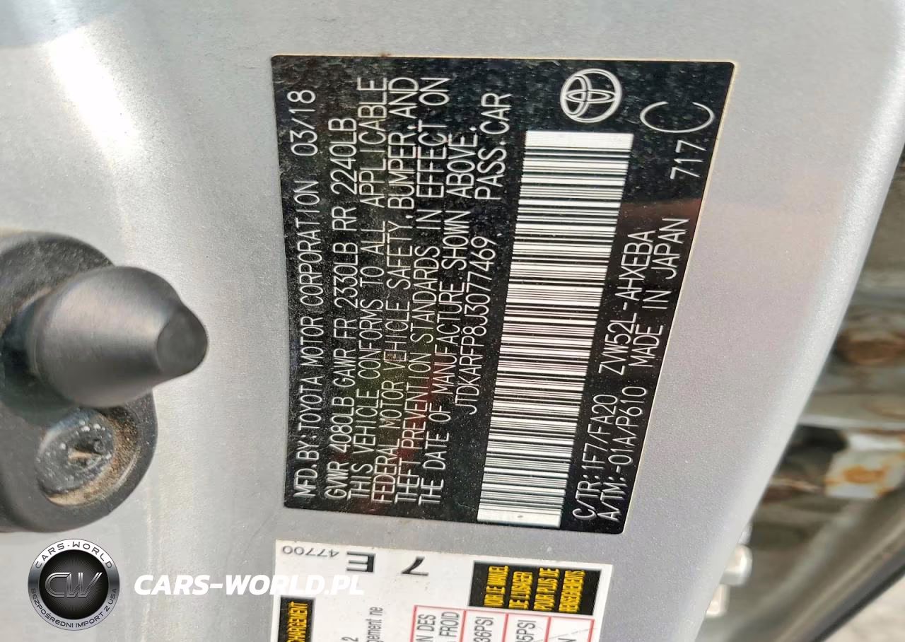 2018 Toyota Prius Prime Plus VIN:JTDKARFP8J3077469 - 13