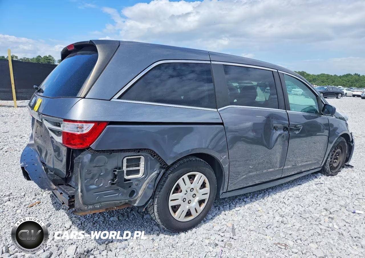 2012 Honda Odyssey Lx VIN:5FNRL5H22CB147203 - 3