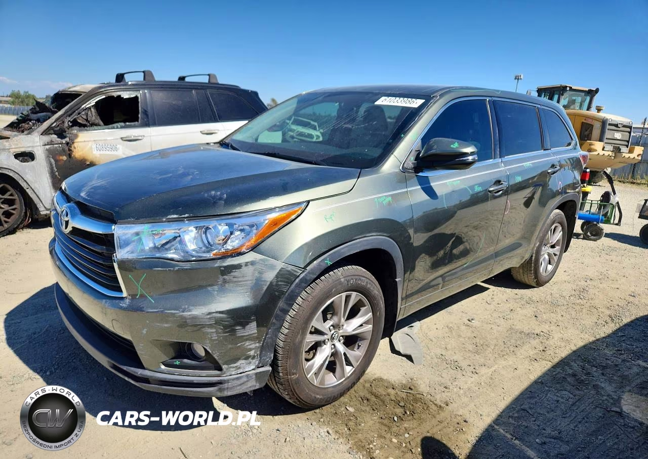 2016 Toyota Highlander Le Plus
