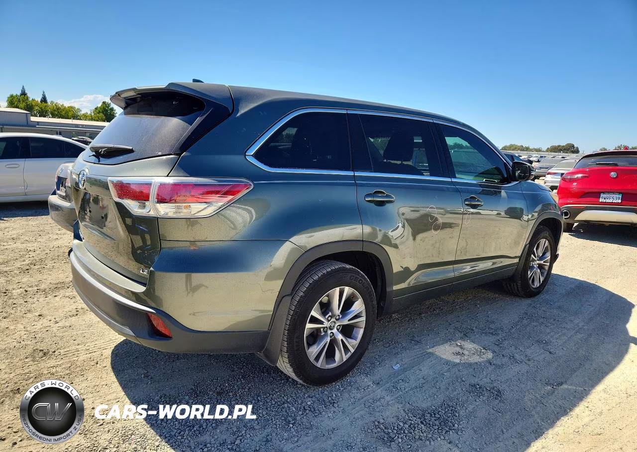 2016 Toyota Highlander Le Plus VIN:5TDZKRFH1GS171236 - 3