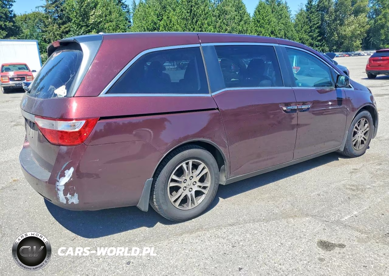 2011 Honda Odyssey Exl VIN:5FNRL5H6XBB058237 - 3