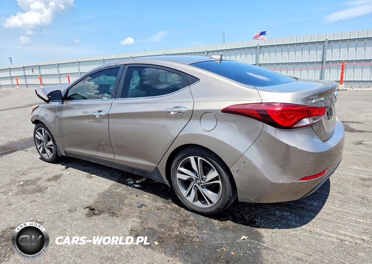 2015 Hyundai Elantra Limited VIN:5NPDH4AE3FH615200 - 2