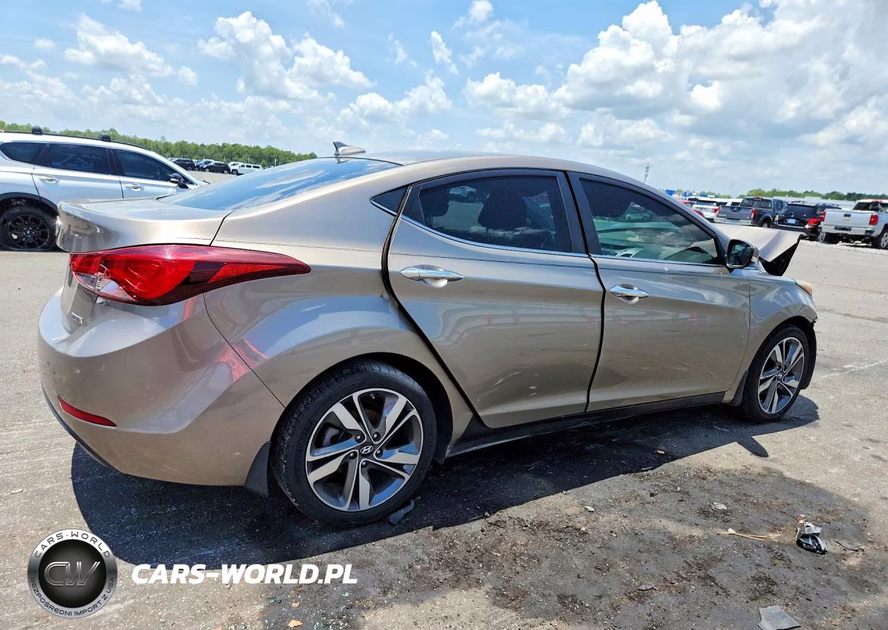 2015 Hyundai Elantra Limited VIN:5NPDH4AE3FH615200 - 3