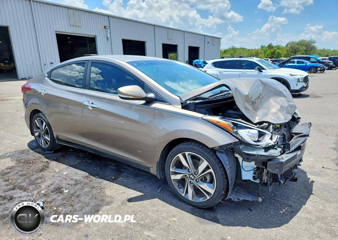 2015 Hyundai Elantra Limited VIN:5NPDH4AE3FH615200 - 4
