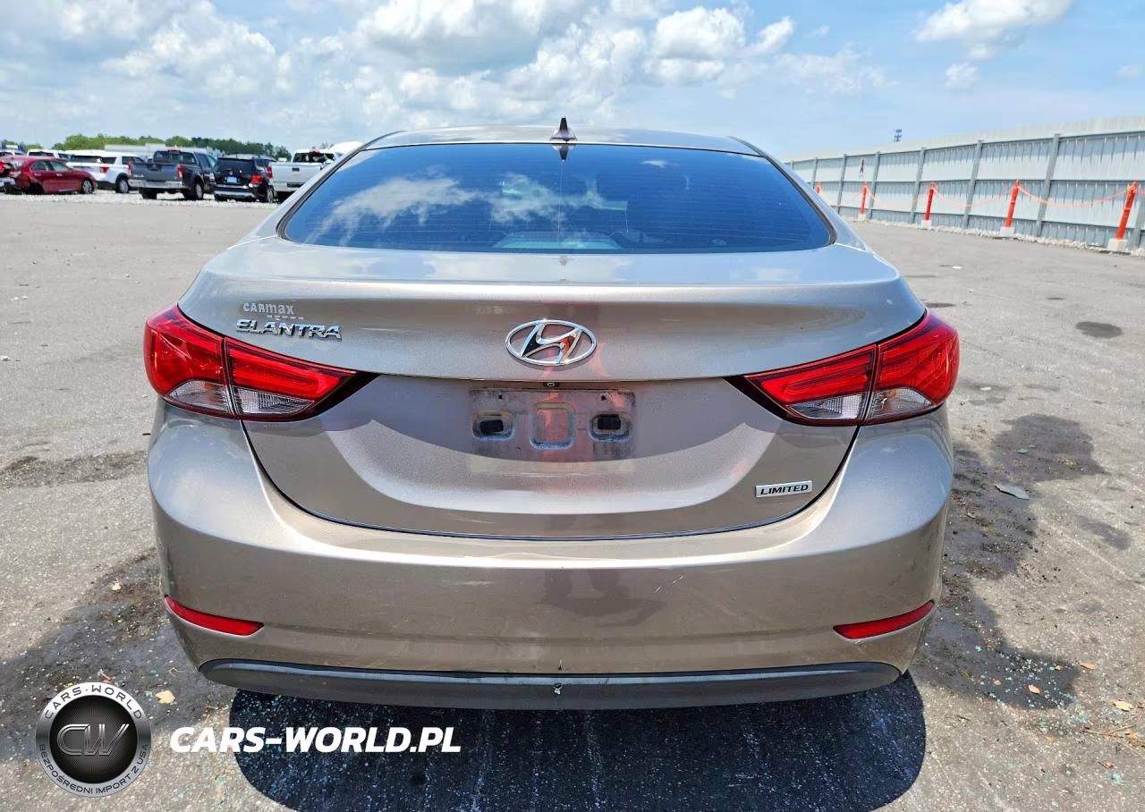 2015 Hyundai Elantra Limited VIN:5NPDH4AE3FH615200 - 6