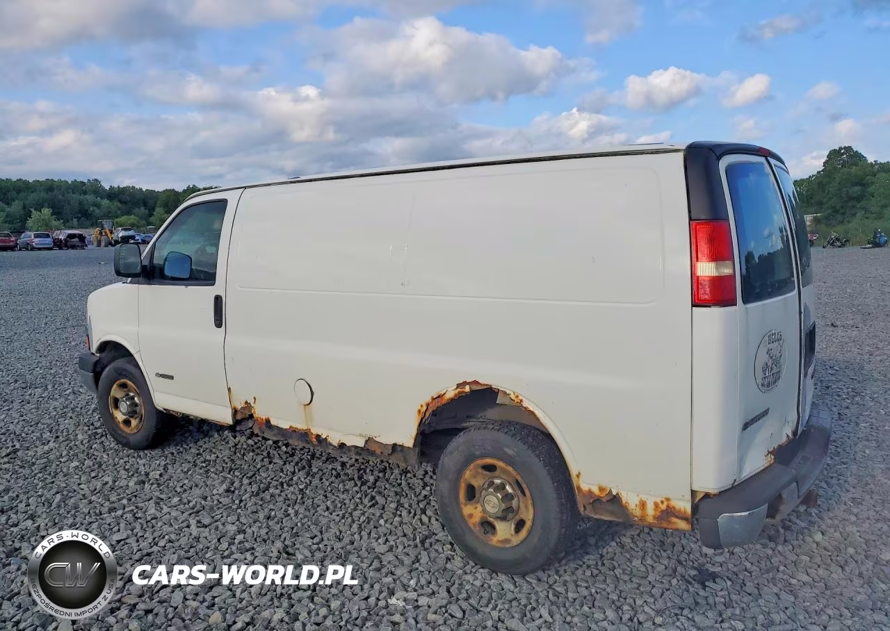 2006 Chevrolet Express 2500 Delivery Van VIN:1GCGG25V961249460 - 2