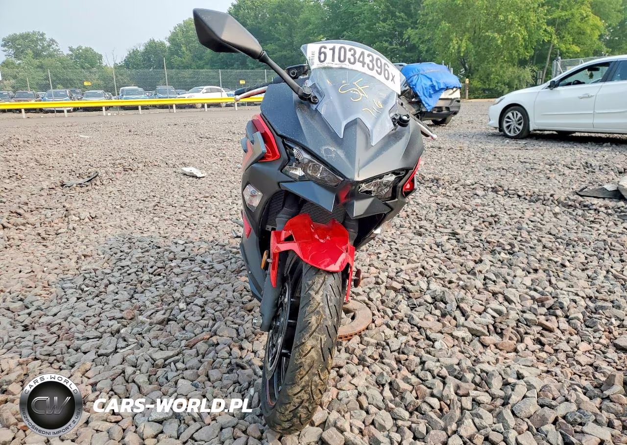 2024 Kawasaki Ex500 VIN:ML5EXGG10RDA17490 - 2