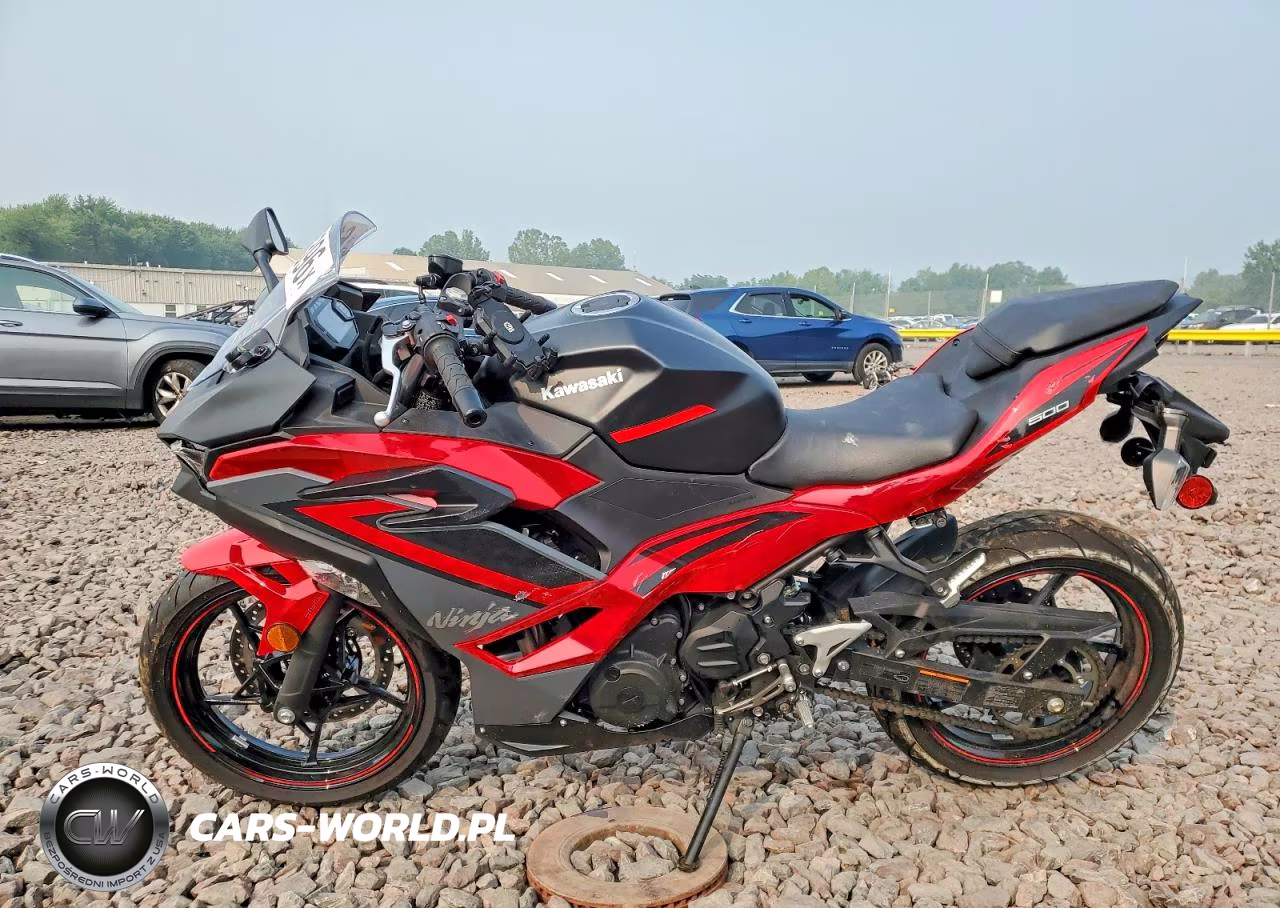 2024 Kawasaki Ex500 VIN:ML5EXGG10RDA17490 - 3