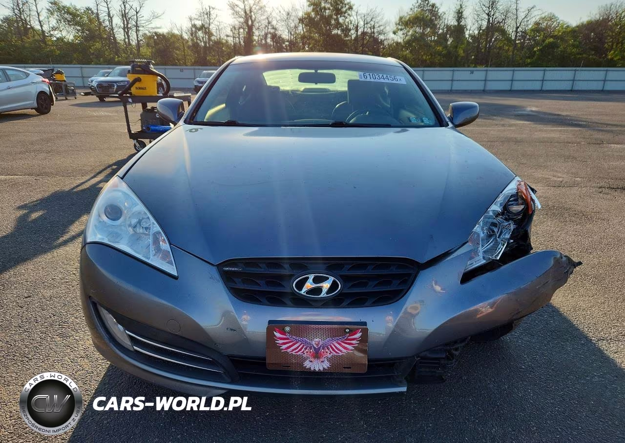 2010 Hyundai Genesis Coupe 3.8L VIN:KMHHU6KH3AU040348 - 5