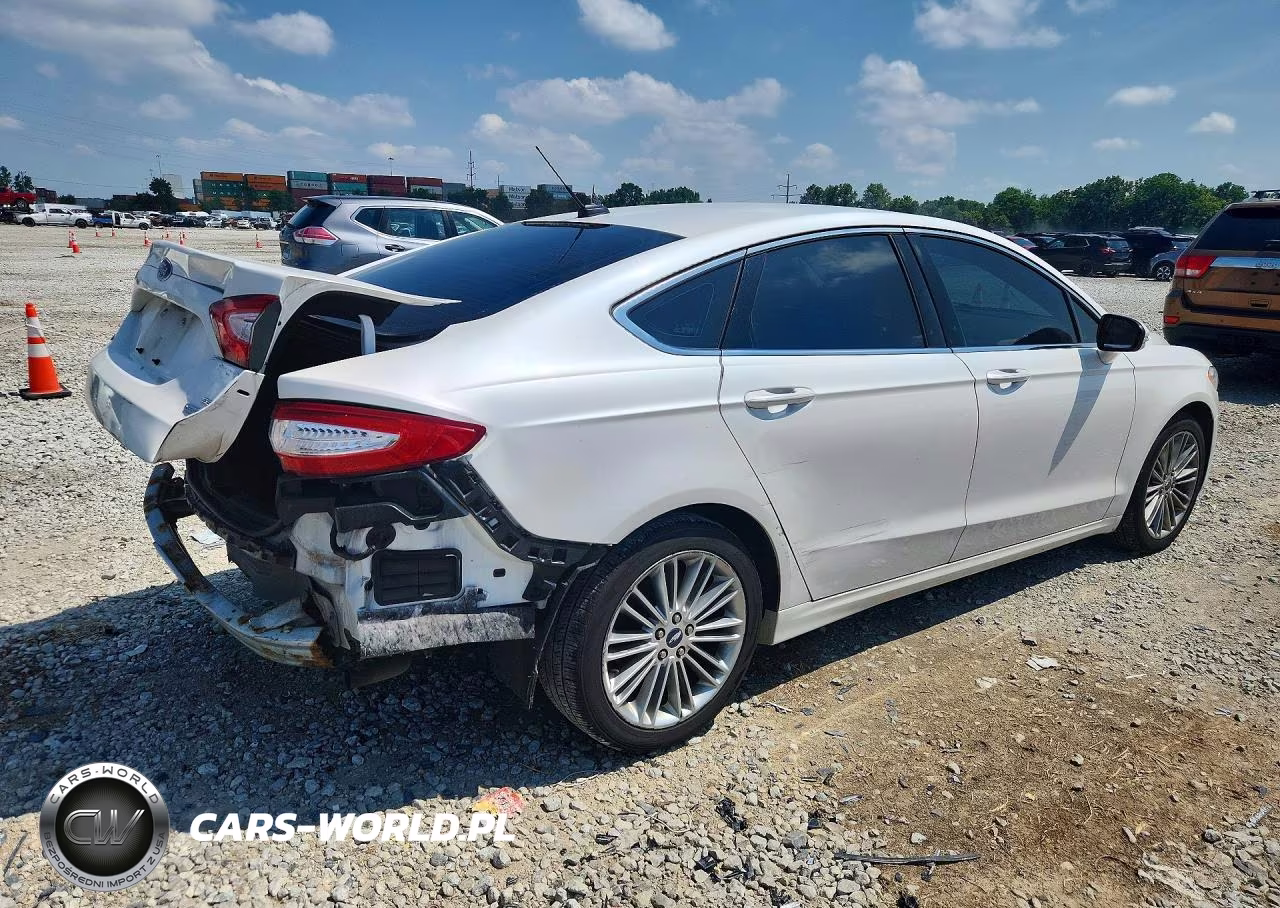 2014 Ford Fusion Se VIN:3FA6P0H95ER301756 - 3