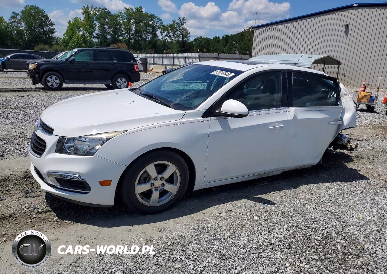 2015 Chevrolet Cruze Lt VIN:1G1PC5SB5F7297857 - 1