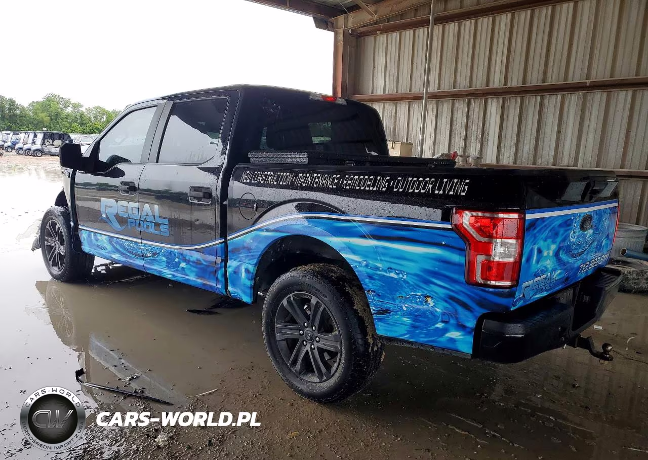 2020 Ford F150 Supercrew VIN:1FTEW1CP8LKE58817 - 2