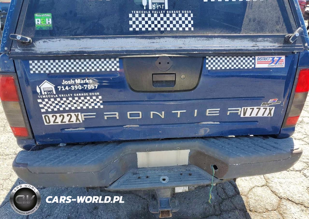 2001 Nissan Frontier King Cab Xe VIN:1N6DD26S11C351829 - 10