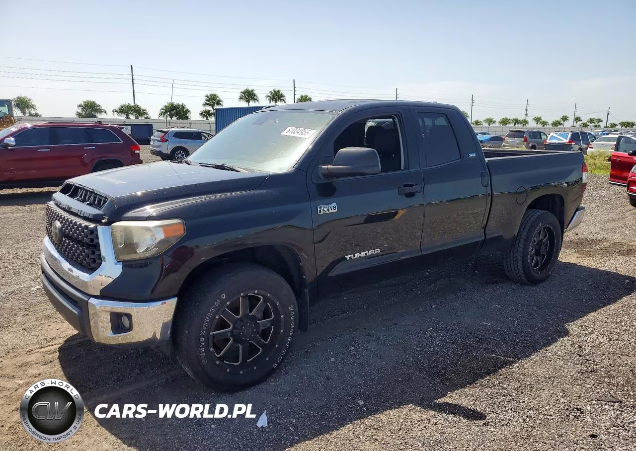 2018 Toyota Tundra Sr5 VIN:5TFRY5F10JX233608 - 1