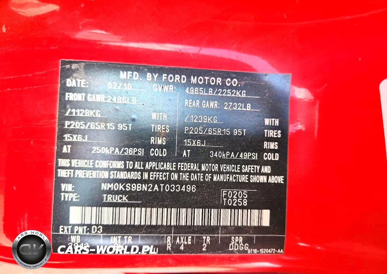 2010 Ford Transit Connect Xlt VIN:NM0KS9BN2AT033496 - 13