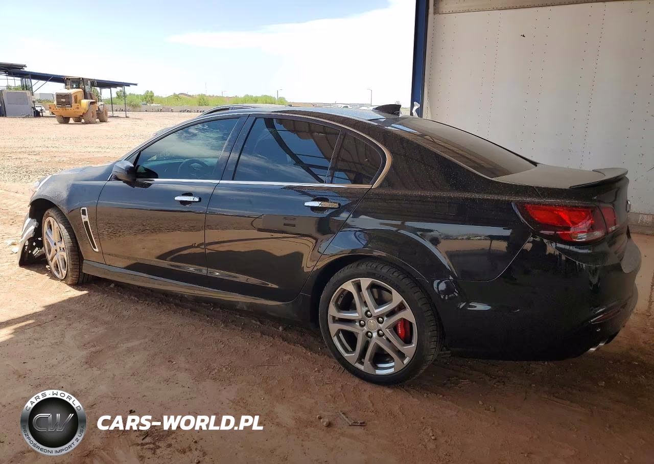 2016 Chevrolet Ss VIN:6G3F15RWXGL205591 - 2