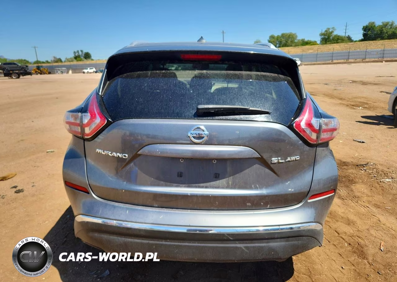 2015 Nissan Murano Sl VIN:5N1AZ2MH9FN283754 - 6