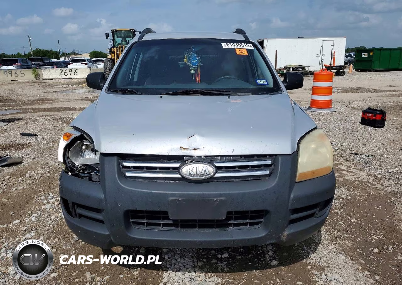 2007 Kia Sportage Lx VIN:KNDJF724477421314 - 5