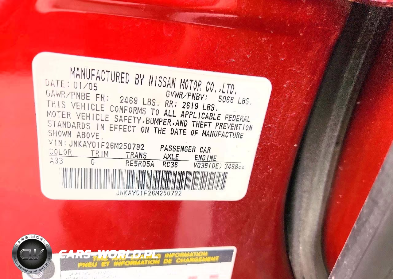 2006 Infiniti M35 Base VIN:JNKAY01F26M250792 - 12