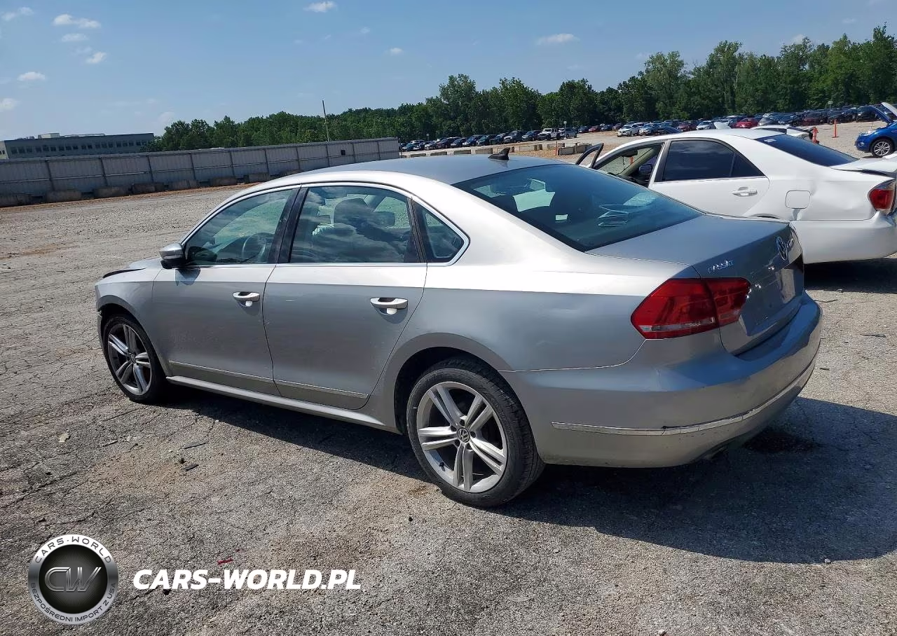 2014 Volkswagen Passat Se VIN:1VWBN7A39EC004157 - 2