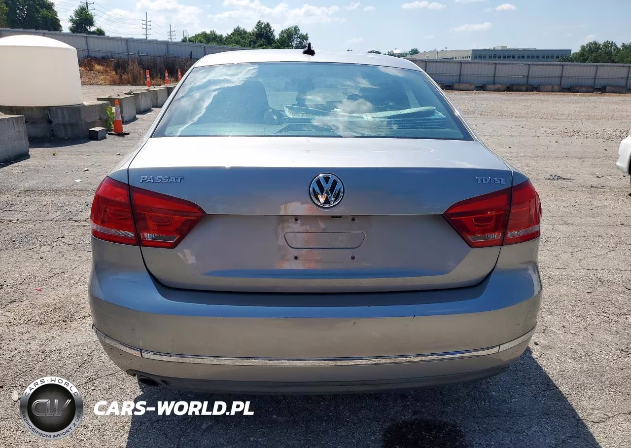 2014 Volkswagen Passat Se VIN:1VWBN7A39EC004157 - 6