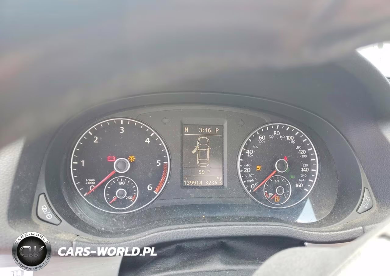 2014 Volkswagen Passat Se VIN:1VWBN7A39EC004157 - 9