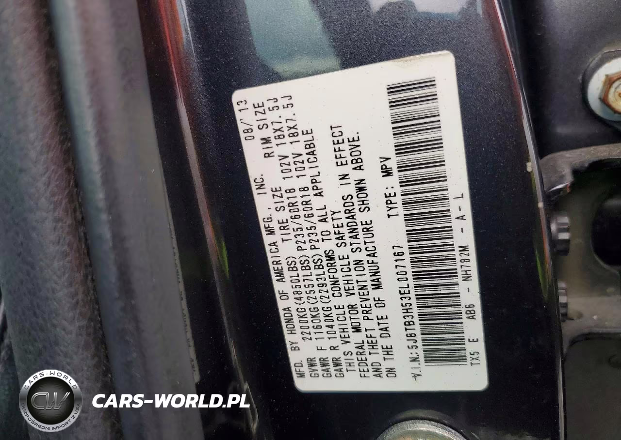2014 Acura Rdx Technology VIN:5J8TB3H53EL007167 - 13