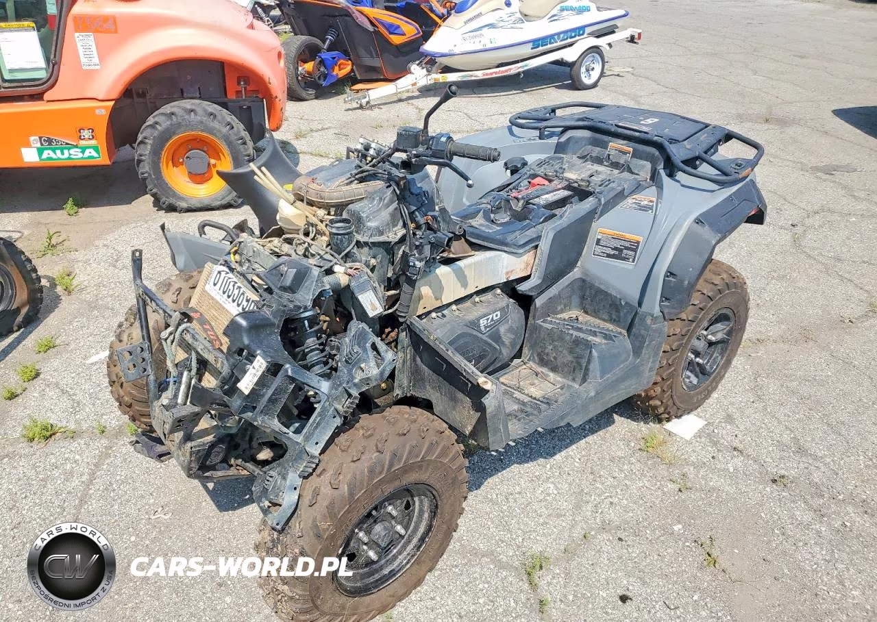 2021 Can-Am Outlander Atv VIN:3JBLMAT42MJ000630 - 2