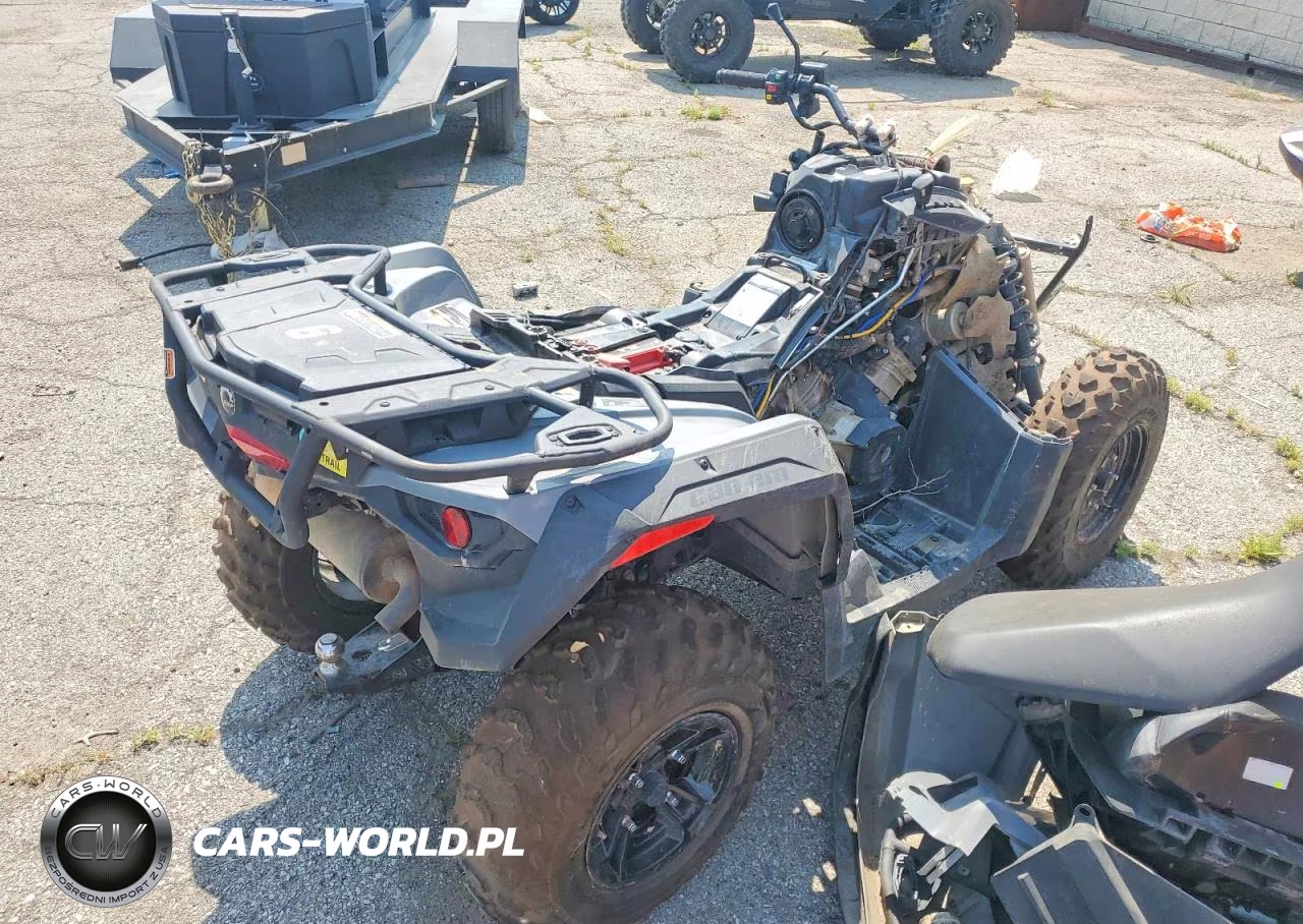 2021 Can-Am Outlander Atv VIN:3JBLMAT42MJ000630 - 4