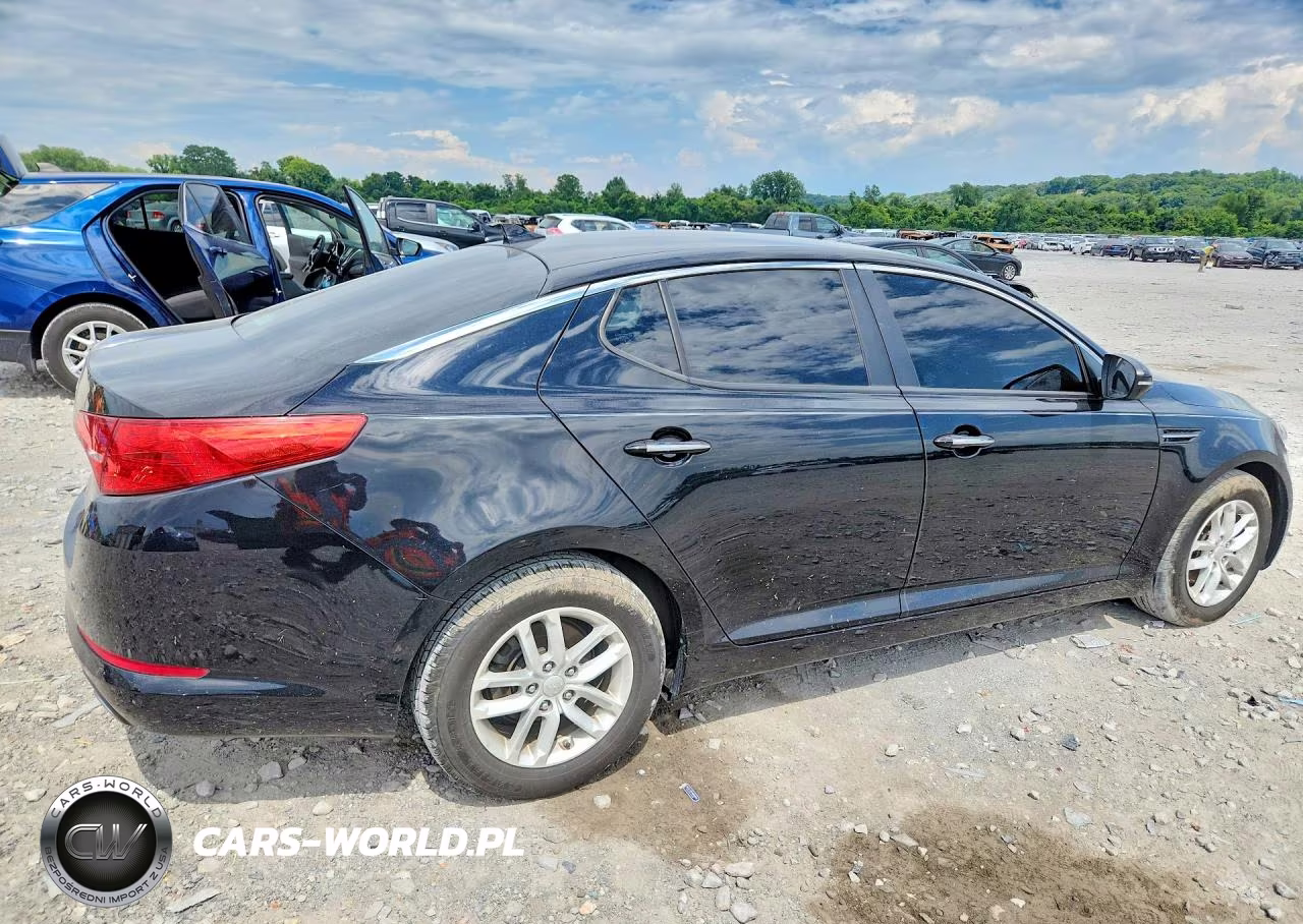 2013 Kia Optima Lx VIN:KNAGM4A73D5301955 - 3