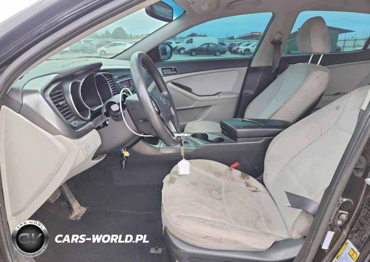 2013 Kia Optima Lx VIN:KNAGM4A73D5301955 - 7