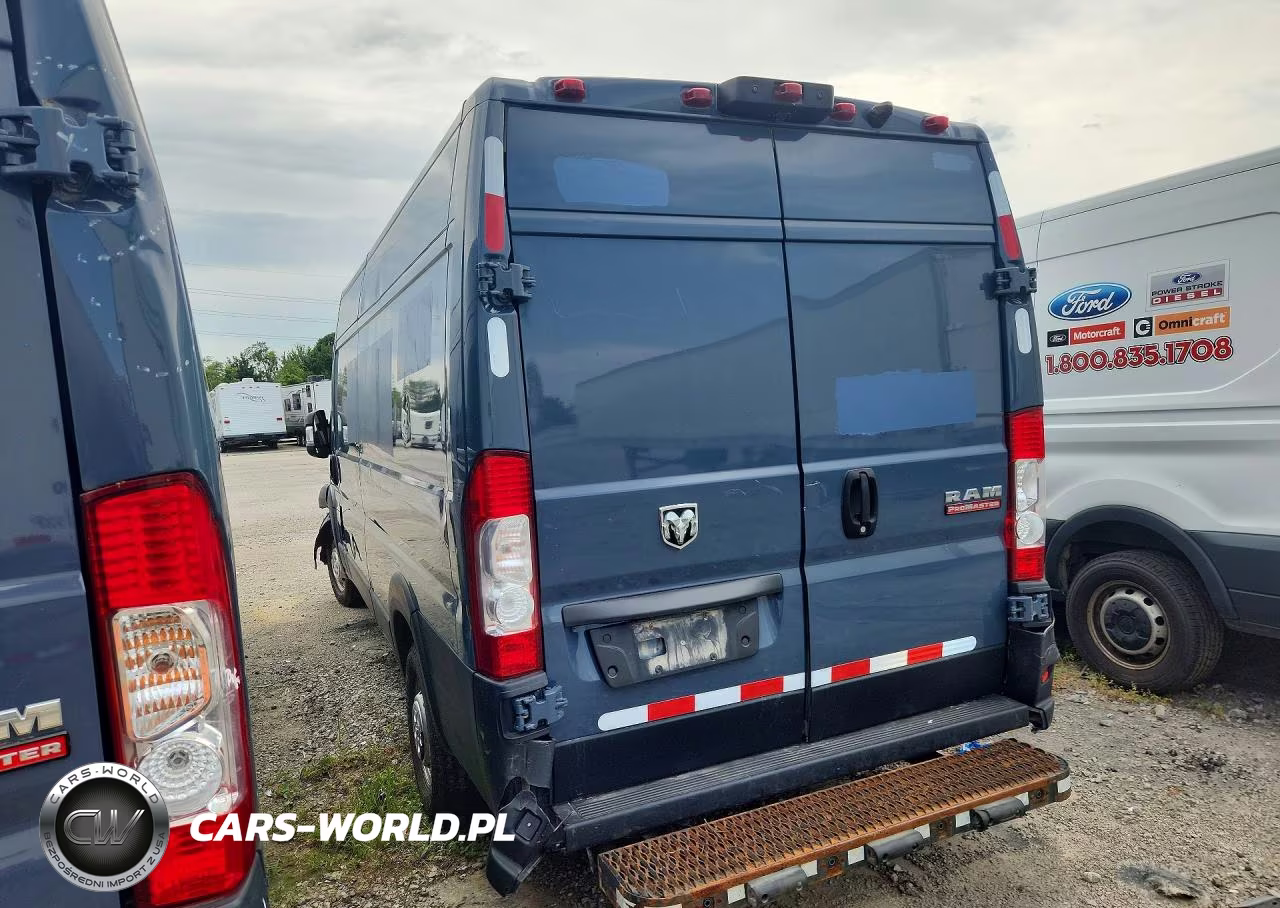 2021 Ram Promaster 3500 Delivery Van VIN:3C6MRVJG2ME535660 - 2