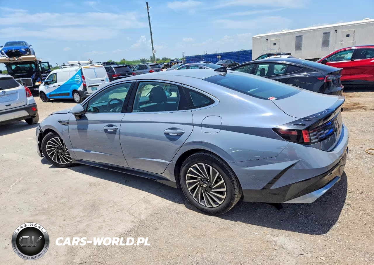2024 Hyundai Sonata Hybrid Sel VIN:KMHL34JJ5RA096052 - 2