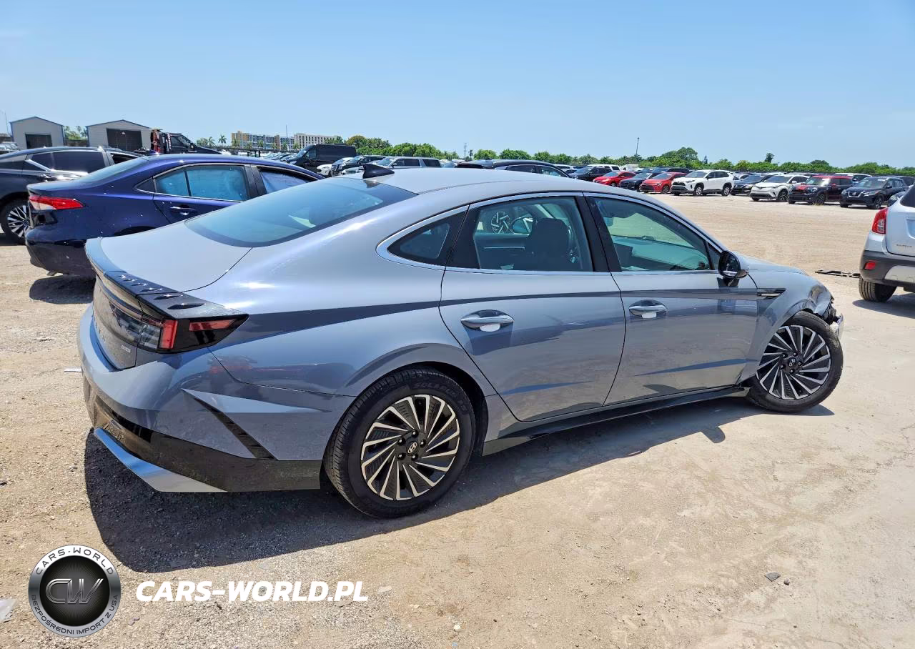 2024 Hyundai Sonata Hybrid Sel VIN:KMHL34JJ5RA096052 - 3