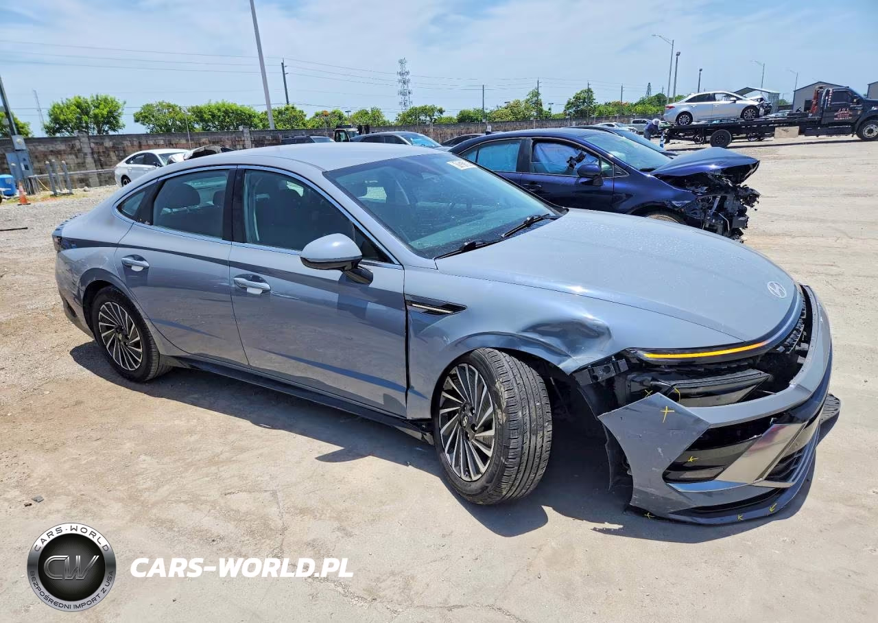 2024 Hyundai Sonata Hybrid Sel VIN:KMHL34JJ5RA096052 - 4