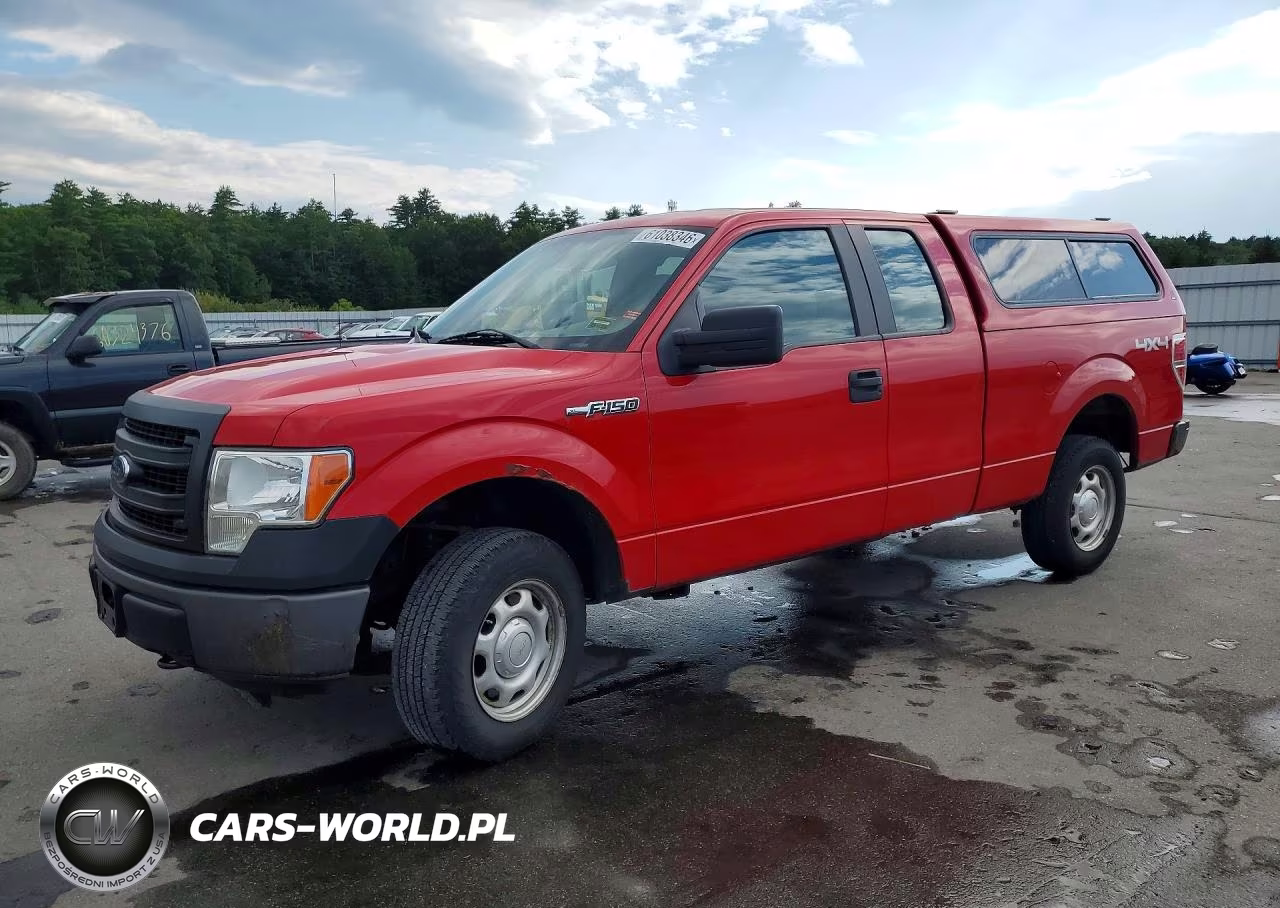 2013 Ford F150 Super Cab VIN:1FTEX1EM7DKG37173 - 1