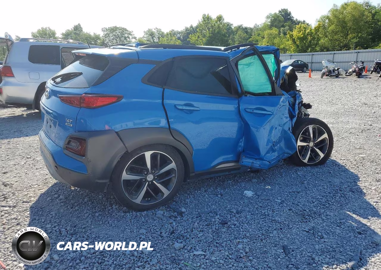 2021 Hyundai Kona Ultimate VIN:KM8K5CA56MU629617 - 3