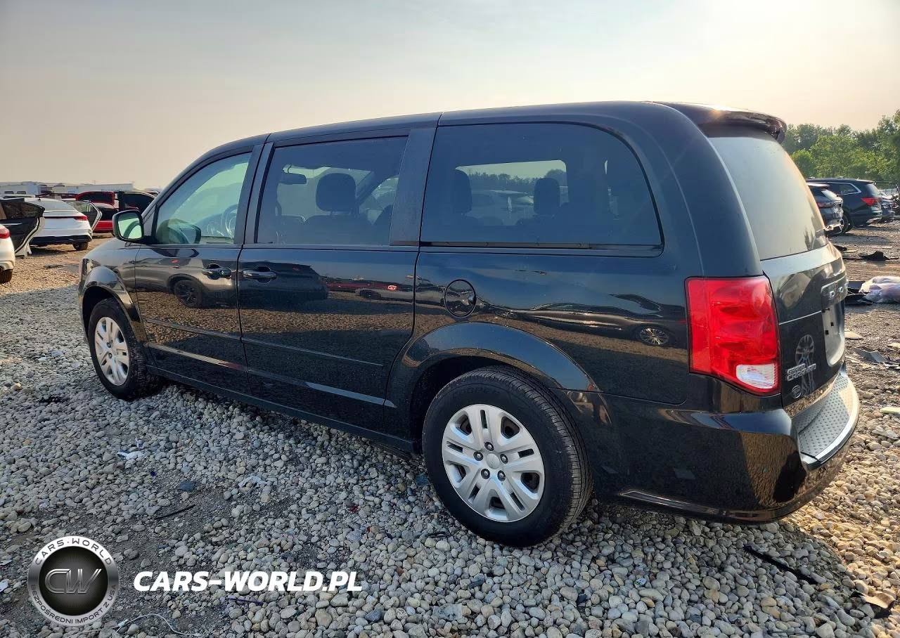 2016 Dodge Grand Caravan Se VIN:2C4RDGBG8GR110017 - 2