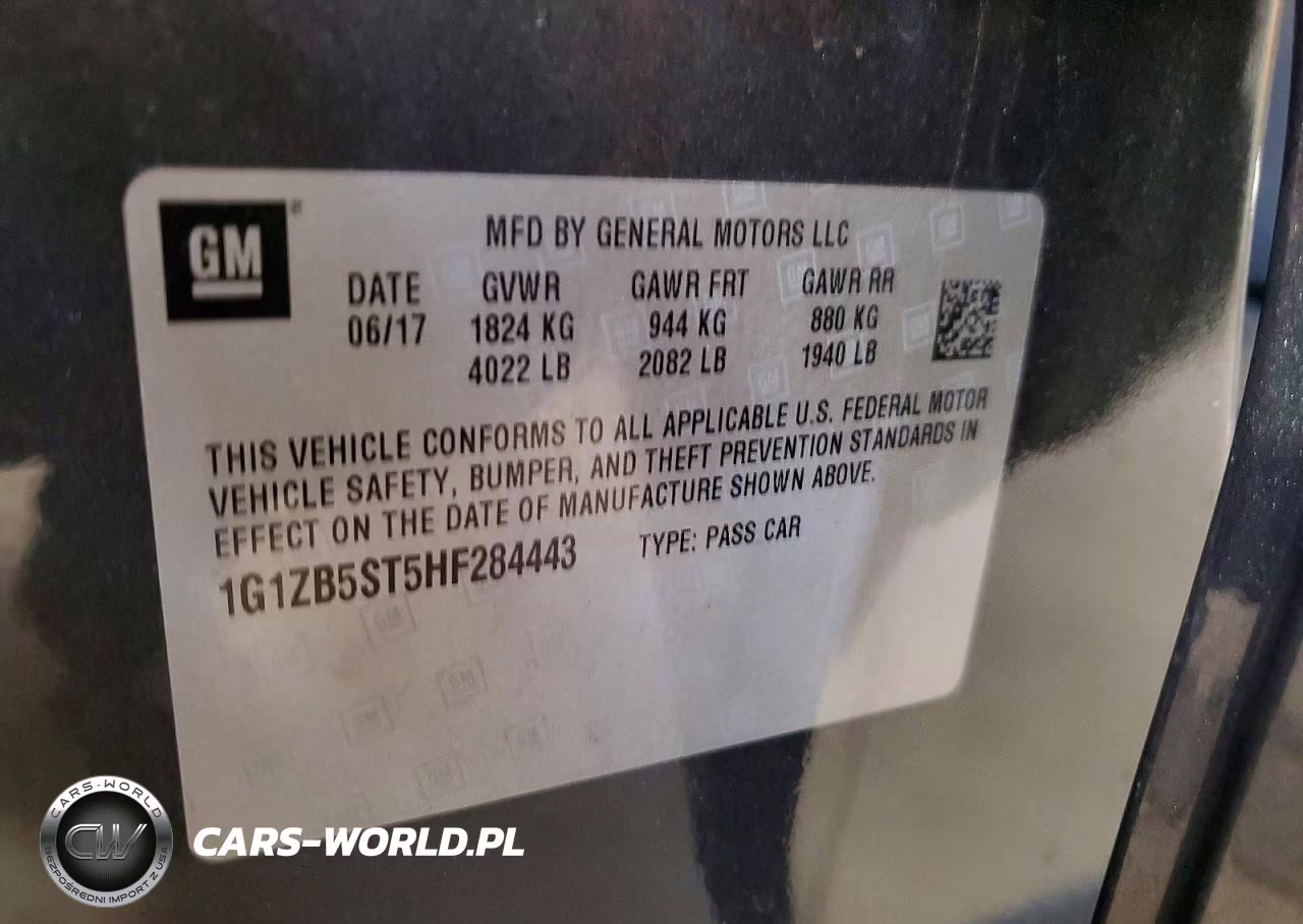 2017 Chevrolet Malibu Ls VIN:1G1ZB5ST5HF284443 - 12
